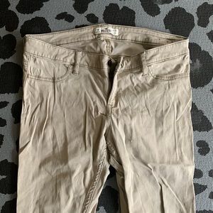 Hollister khaki skinny pants
